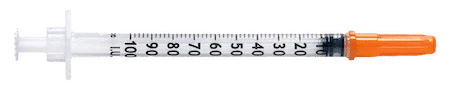 100 Units Syringe