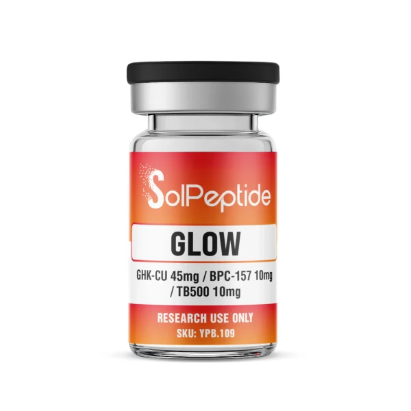 GLOW GHK-Cu (45mg) / BPC-157 (10mg) / TB500 (10mg)